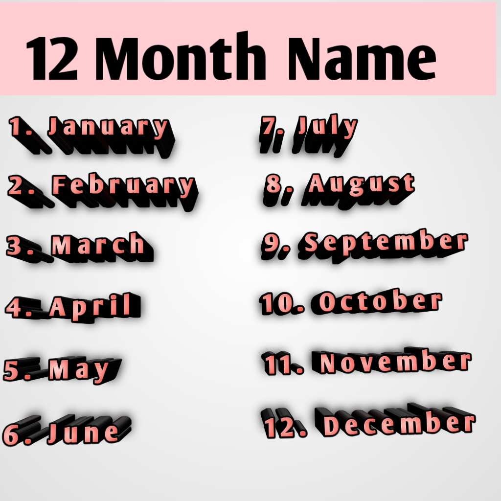 months name